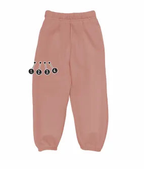 Customizable Spooky Leg Horizontal Mini Embroidery Kids' Sweatpants