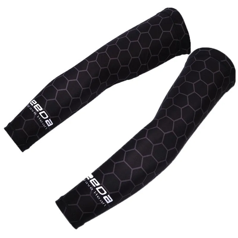 Cycling Running Volleyball Protective Arm Sleeve Uv Sun Protection Bike Sport Arm Warmers Cover Basketball Football Sleeves