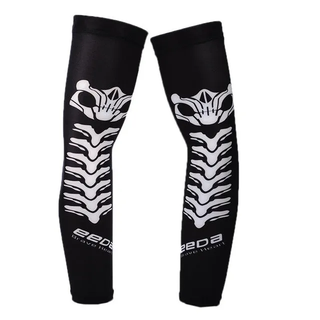 Cycling Running Volleyball Protective Arm Sleeve Uv Sun Protection Bike Sport Arm Warmers Cover Basketball Football Sleeves