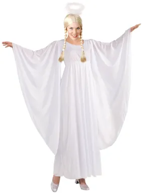 Divine White Christmas Angel Womens Plus Size Costume