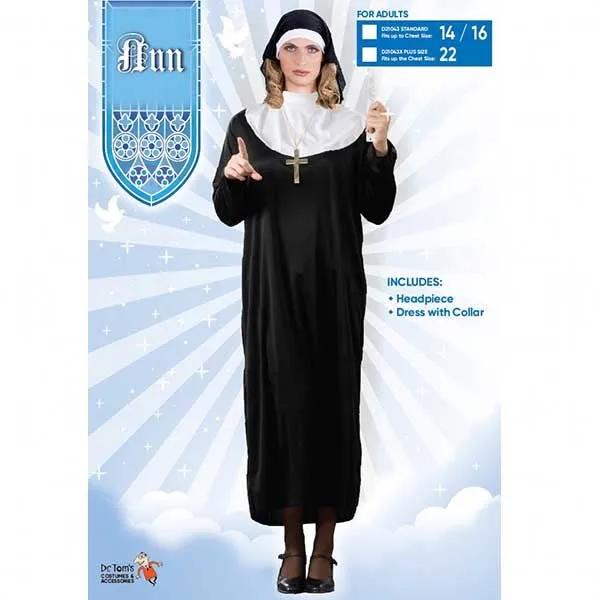 Dr.Tom's Adult Nun Costume