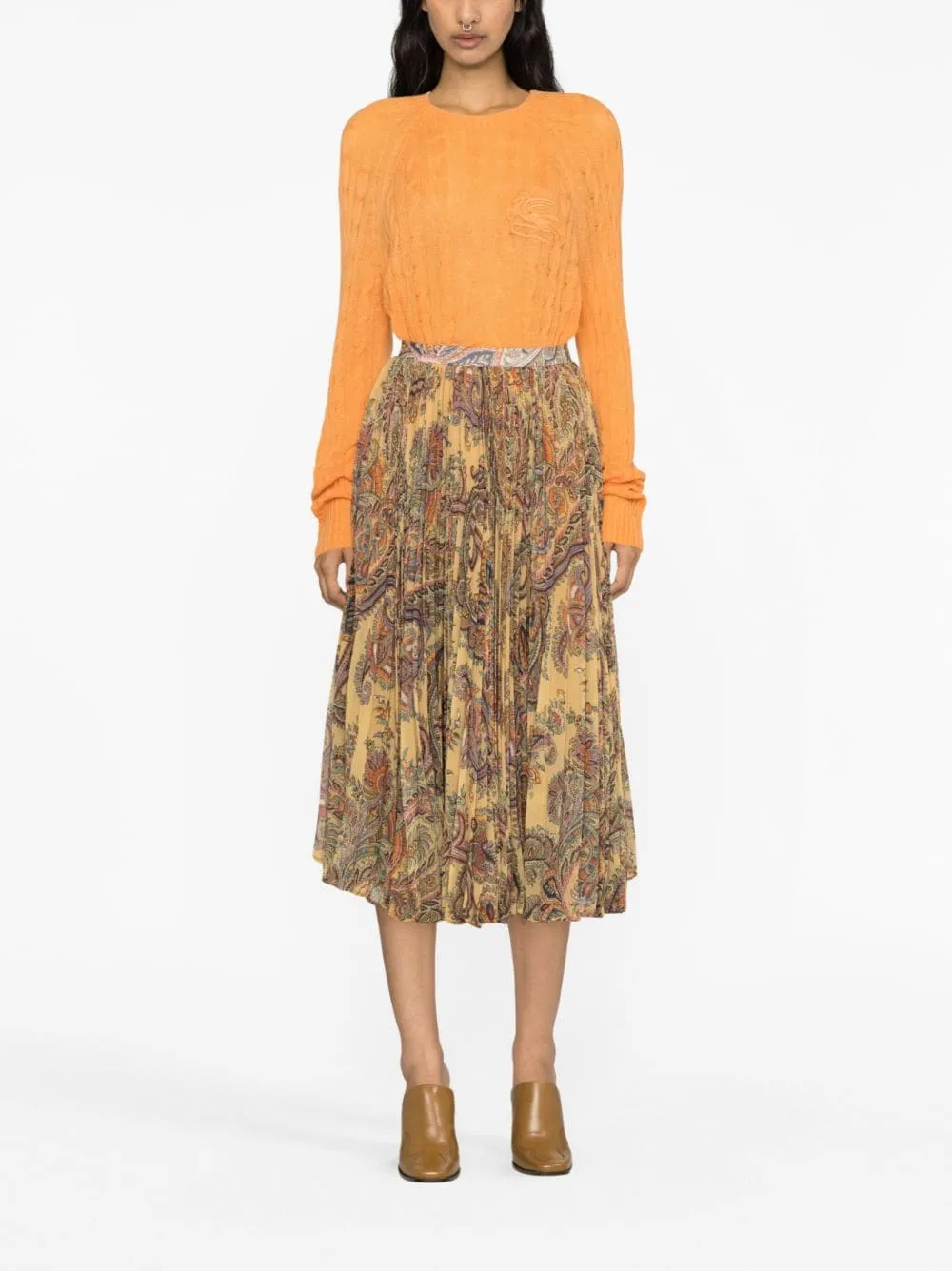 Etro Skirts Beige