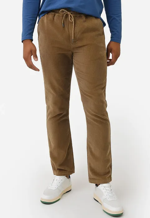 Faherty Men's Drawstring Corduroy Pant Faded Cedar