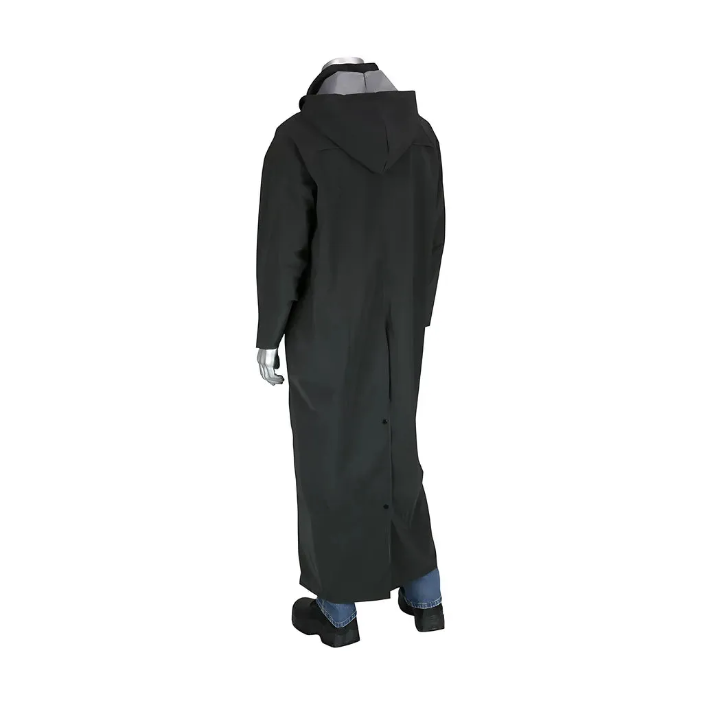 Falcon 205-322FR/5X Premium 60" Duster Raincoat with Limited Flammability - 0.35 mm