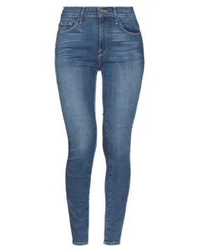 Frame Women Denim trousers Blue 24 jeans