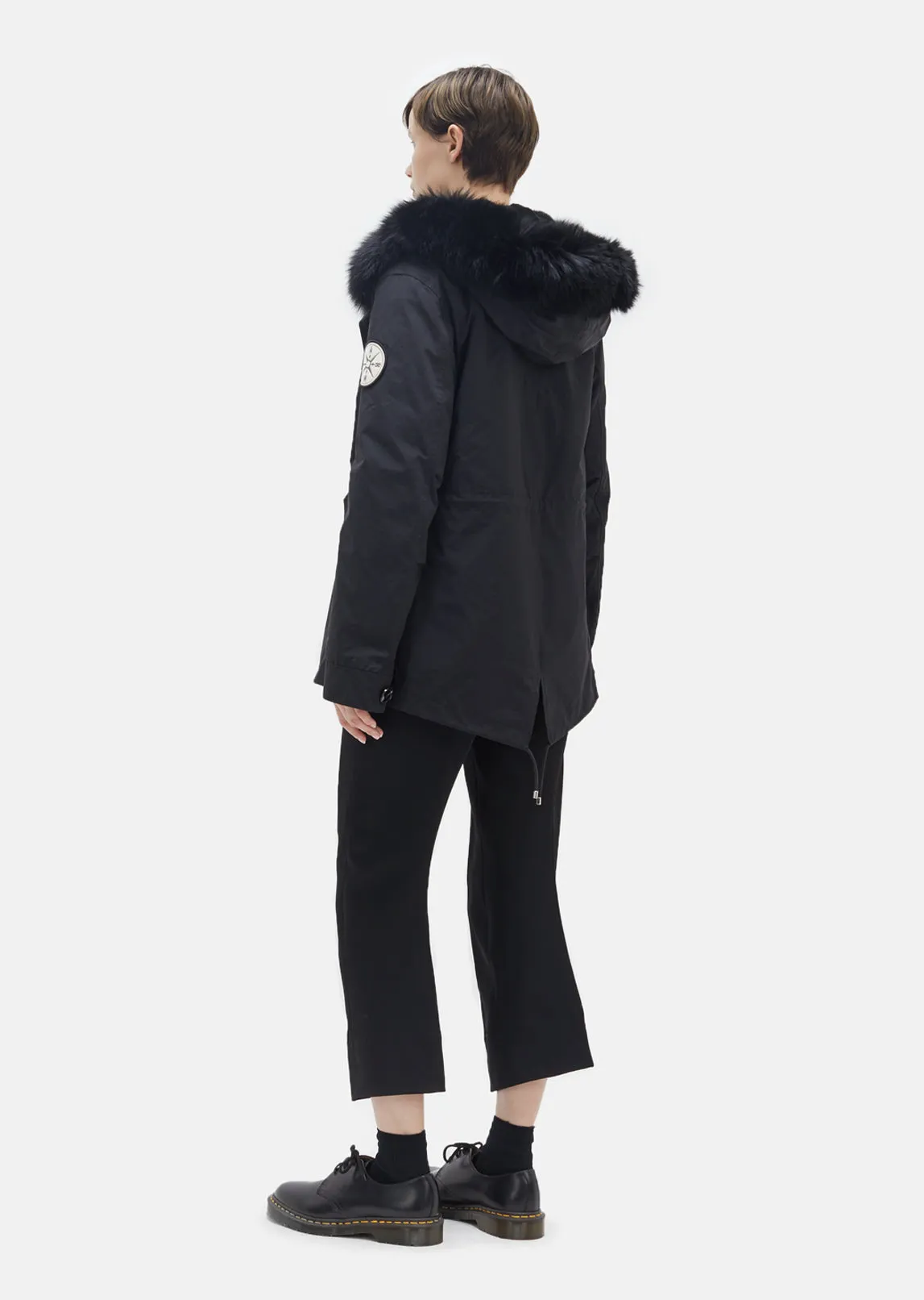 Fur Trimmed Down Parka