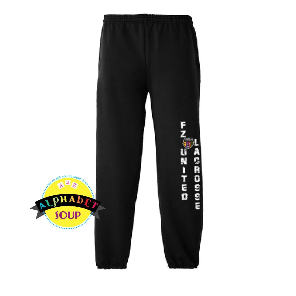 FZ United BOYS Lacrosse Elastic Bottom Cuff Sweatpants