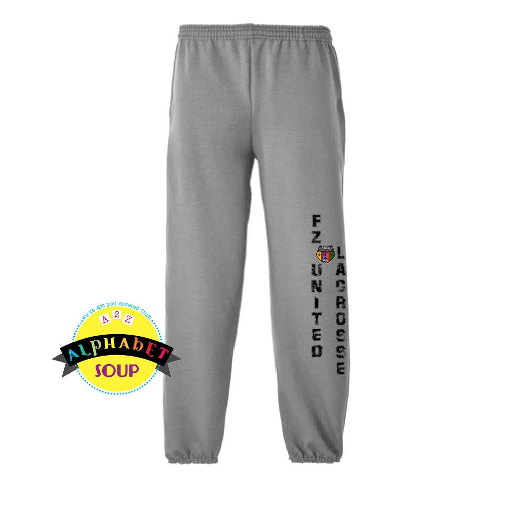 FZ United BOYS Lacrosse Elastic Bottom Cuff Sweatpants