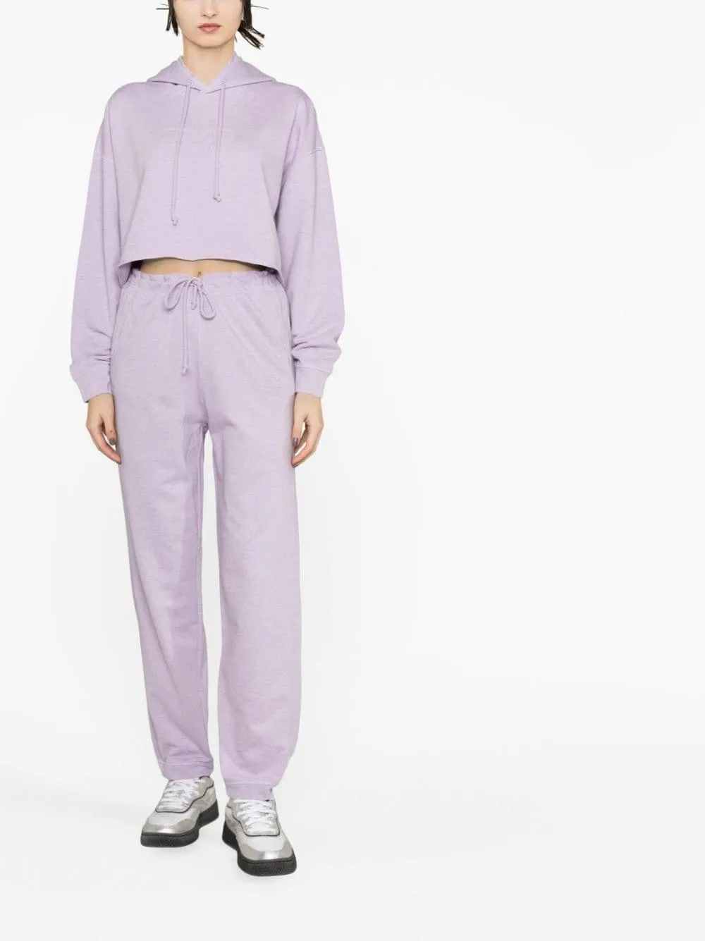 GANNI Trousers Lilac