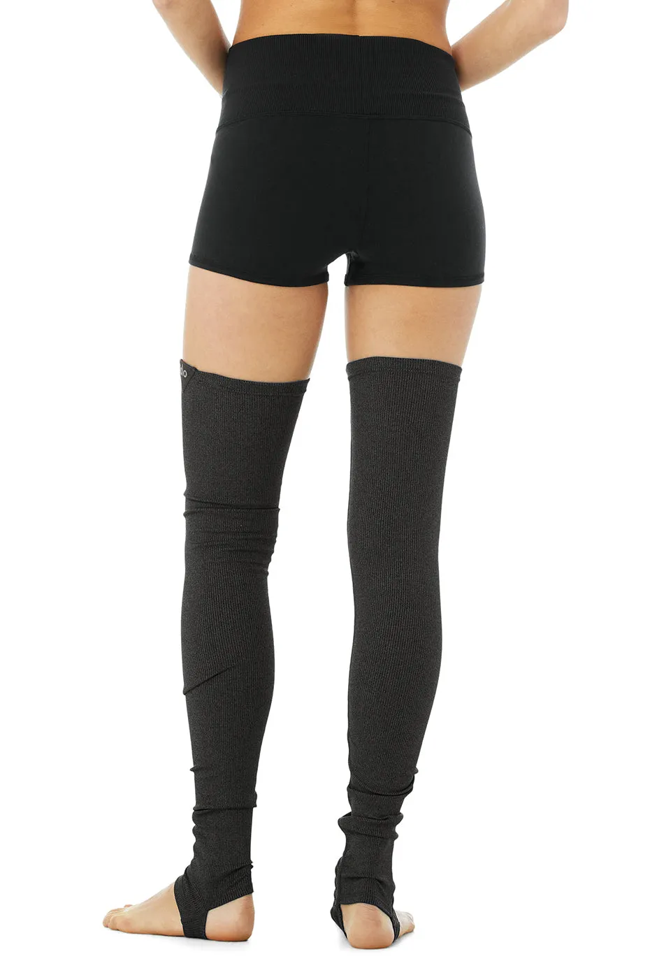 Goddess Leg Warmer - Dark Grey Heather