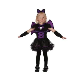 Halloween Toddler Black Bat Girl Costume