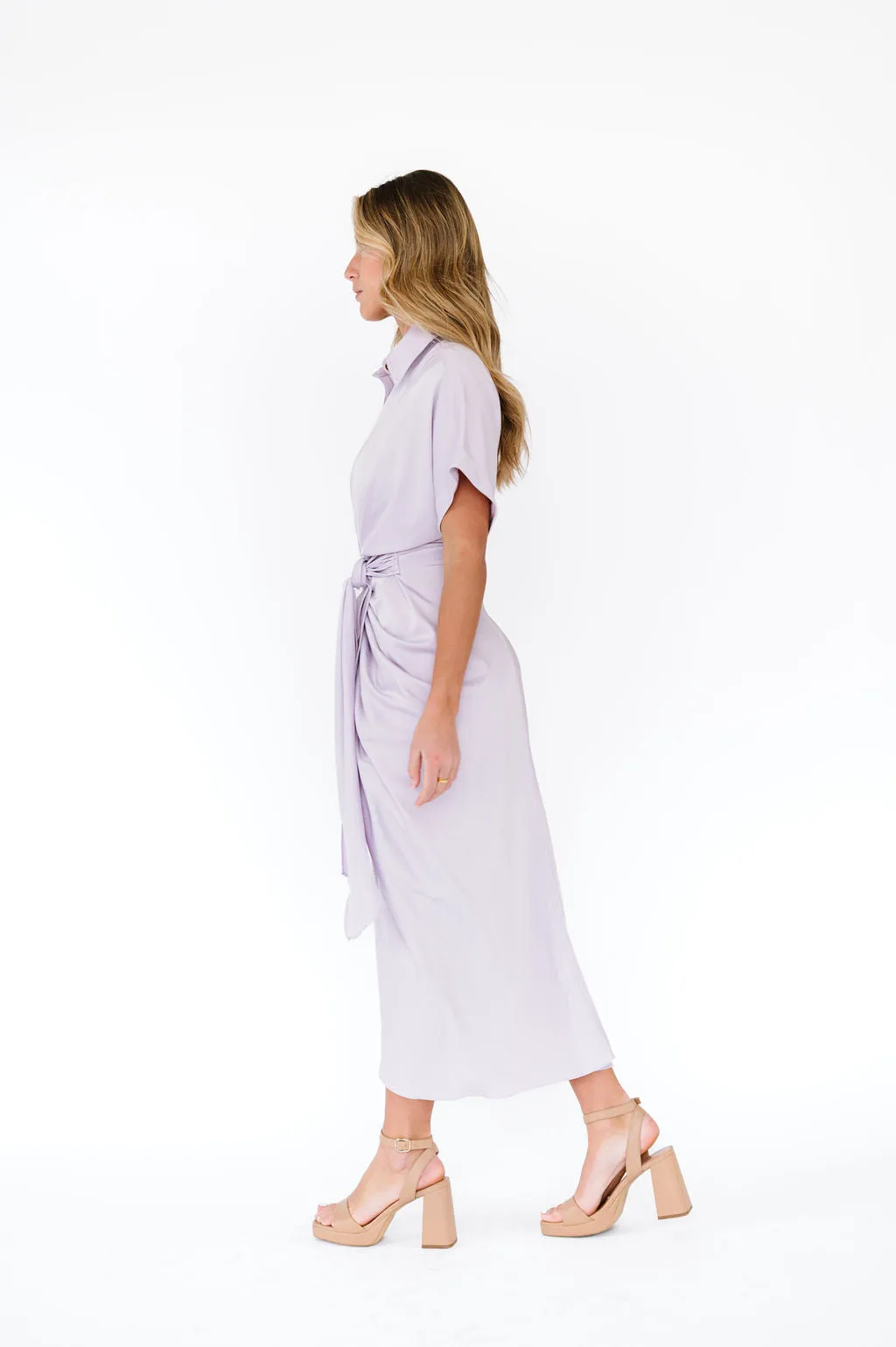 Hannah Dress in Lavender