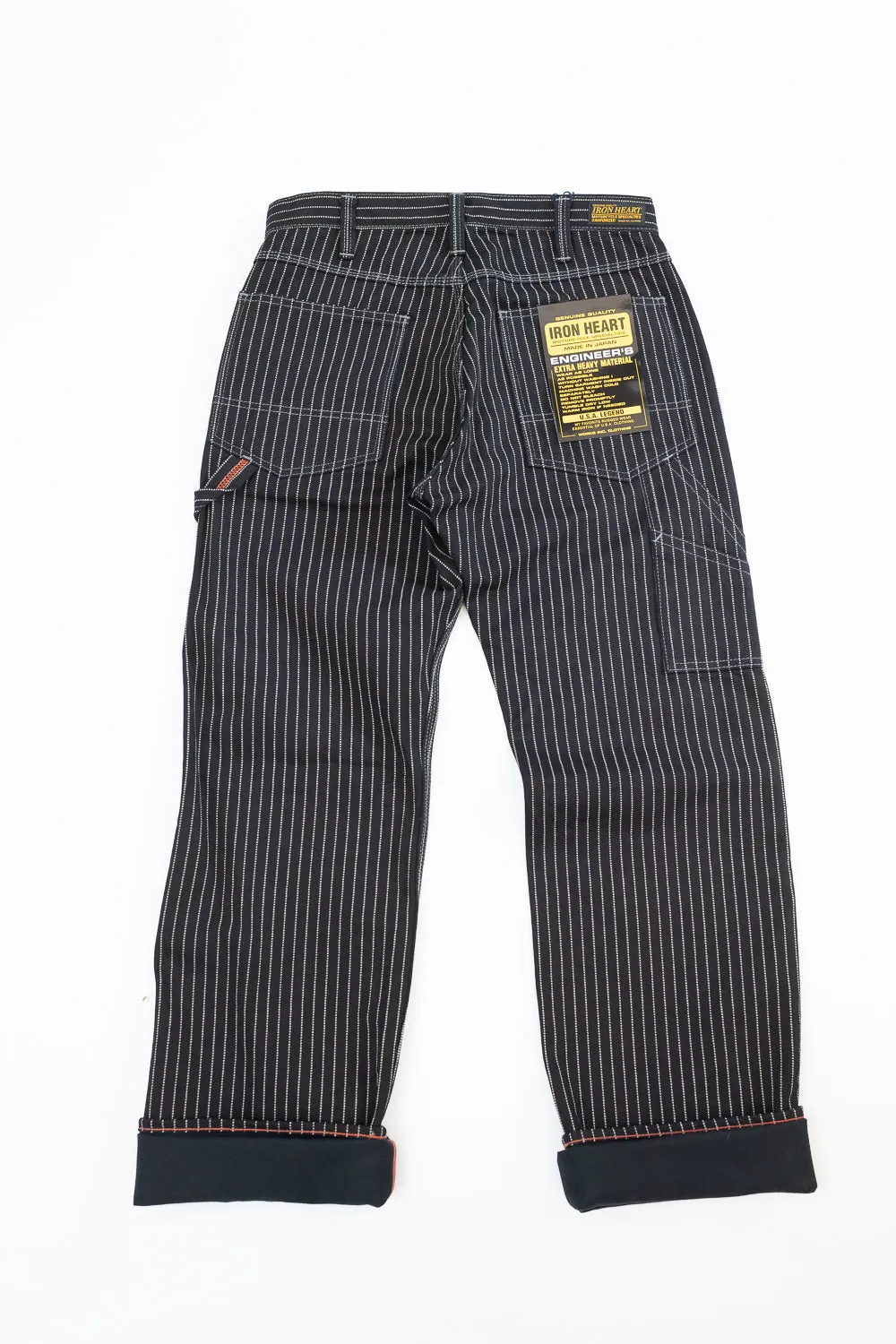 IH-814-BLK - 12oz Wabash Painter's Pants - Black