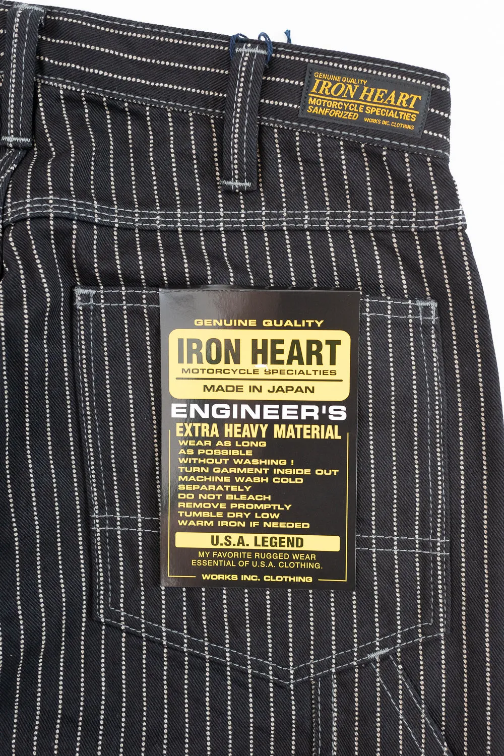 IH-814-BLK - 12oz Wabash Painter's Pants - Black