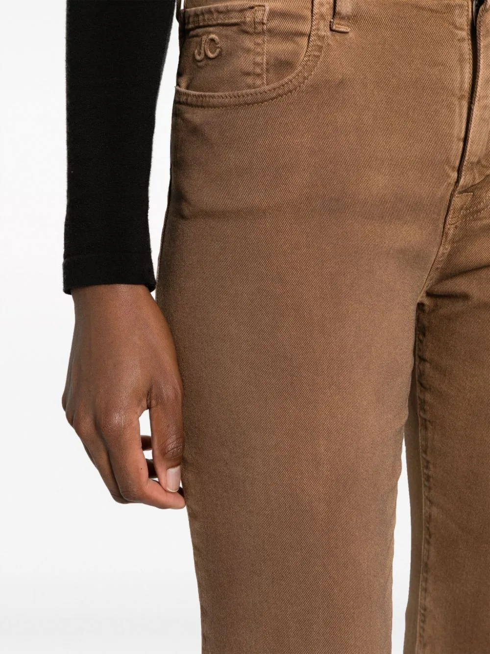 Jacob Cohen Trousers Brown