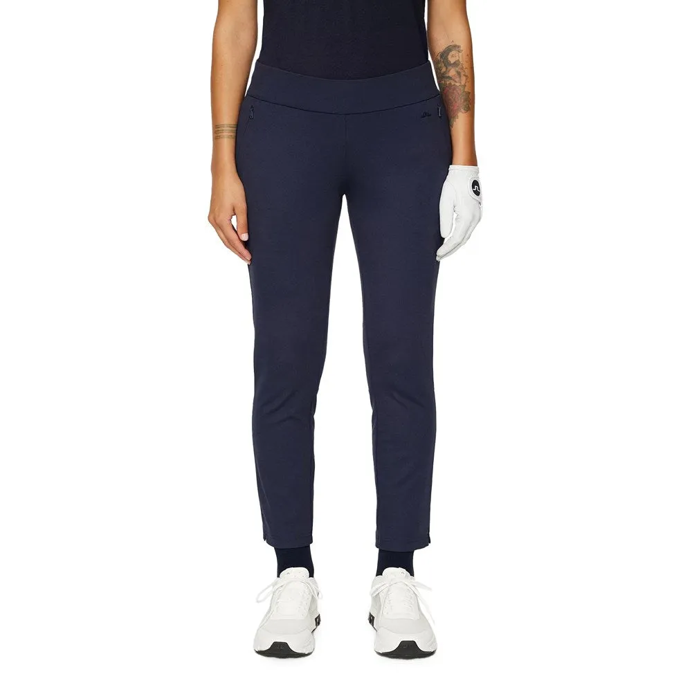 J.Lindeberg Women's Lea Pull On Golf Pants - JL Navy