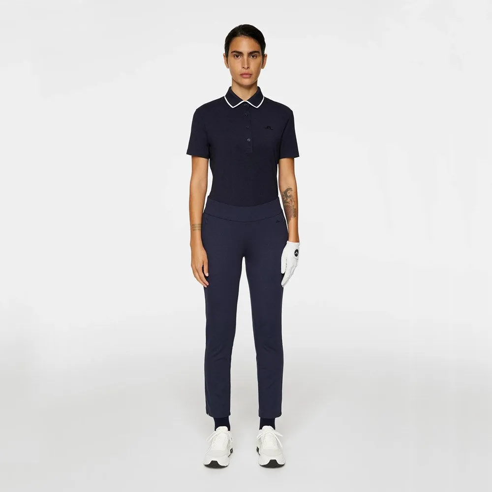 J.Lindeberg Women's Lea Pull On Golf Pants - JL Navy