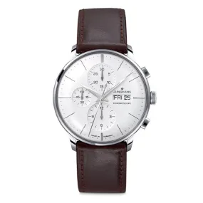 Junghans Meister Chronoscope Men's Brown Watch 27/4120.03