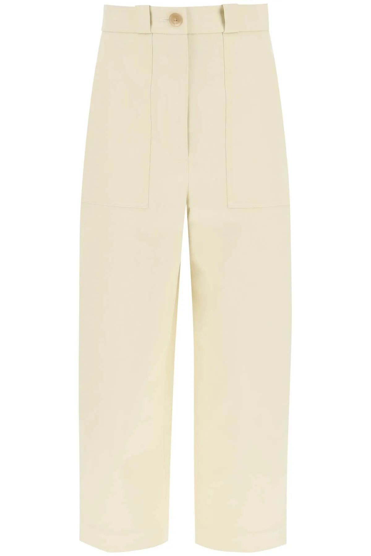 Khaite hewey high-waisted pants