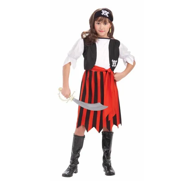 Kids Pirate Lass Costume