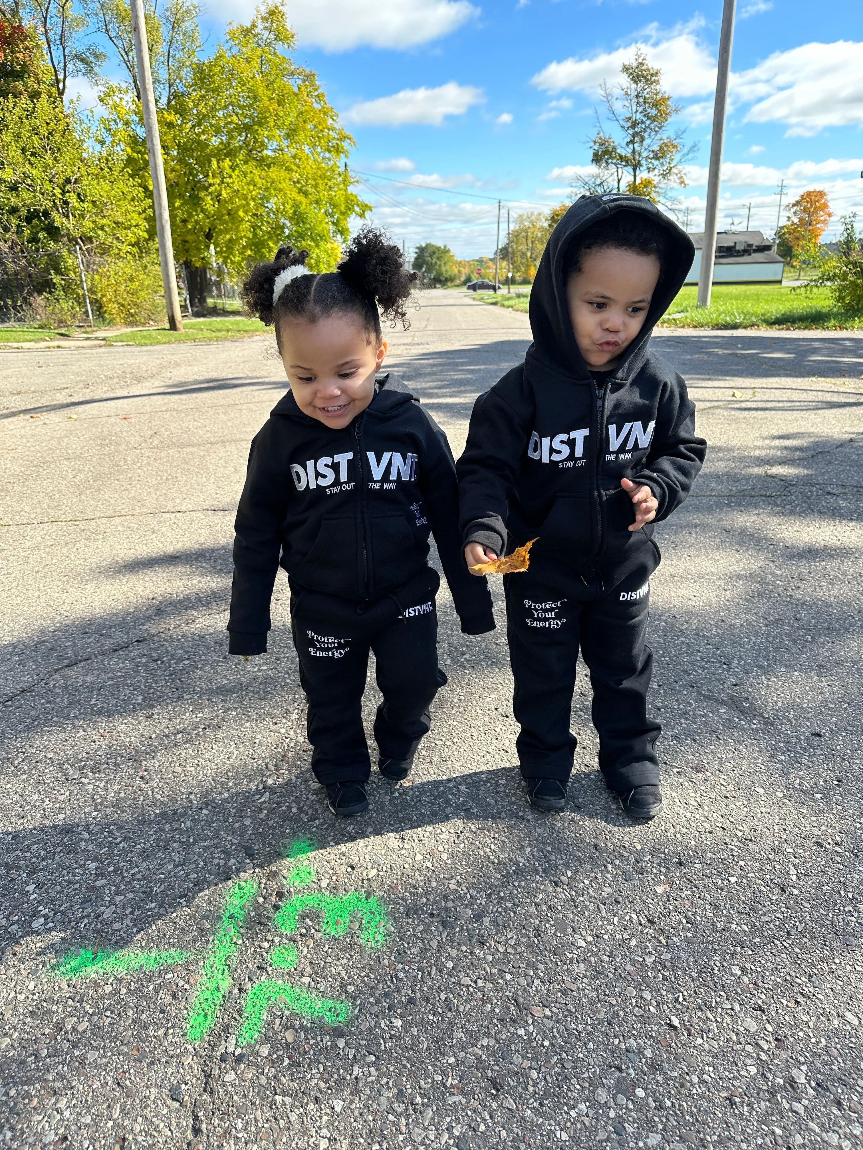 Kids Stacked Sweatpants