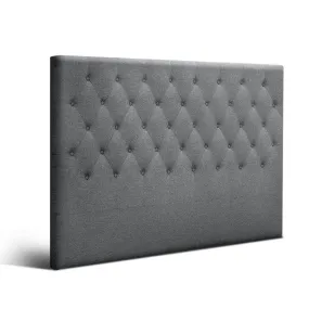 King Size | Cappi Bed Headboard (Grey)