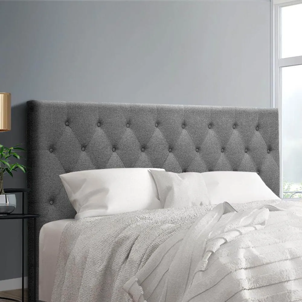 King Size | Cappi Bed Headboard (Grey)