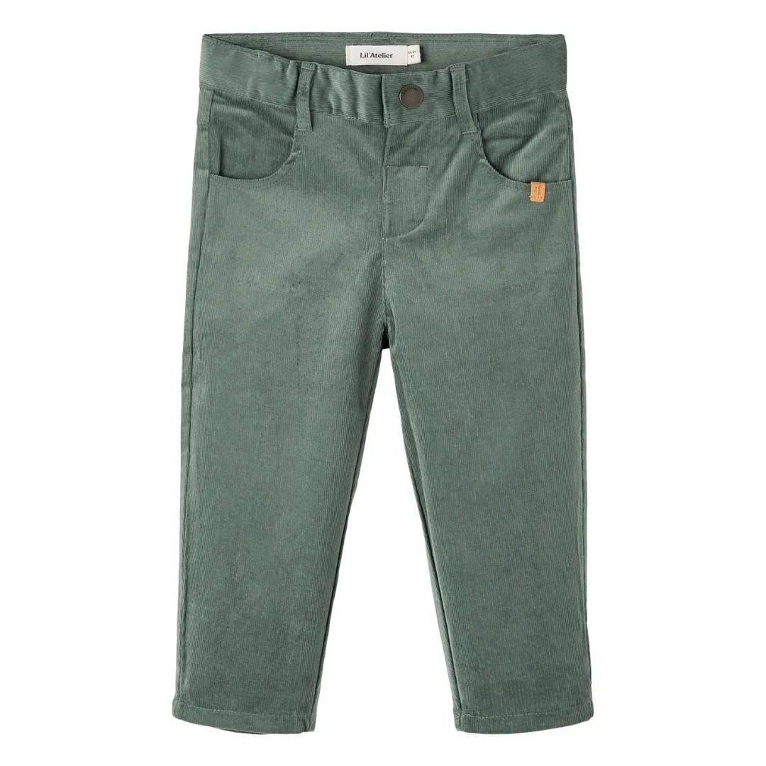 LAATSTE - Ryan Regular Corduroy Pants - Laurel Wreath