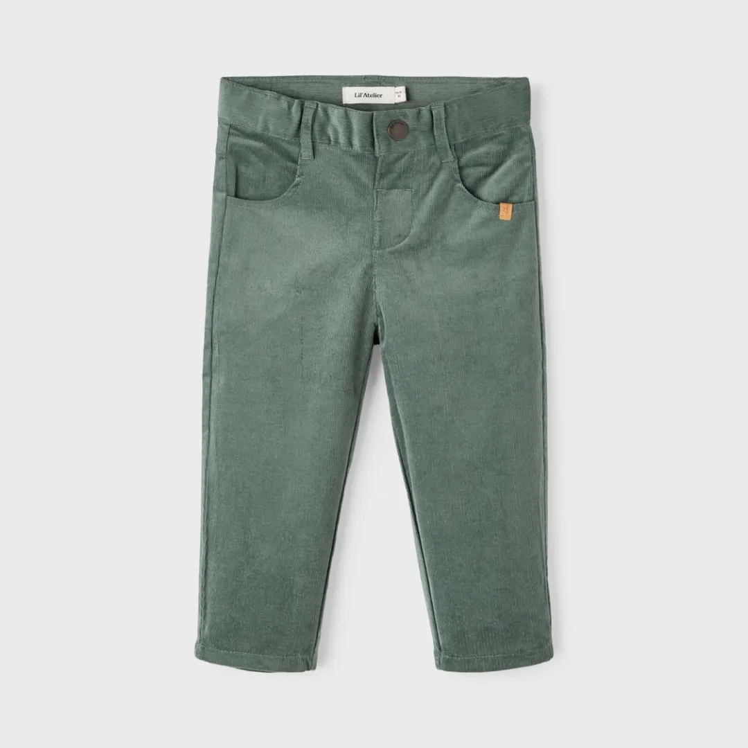 LAATSTE - Ryan Regular Corduroy Pants - Laurel Wreath