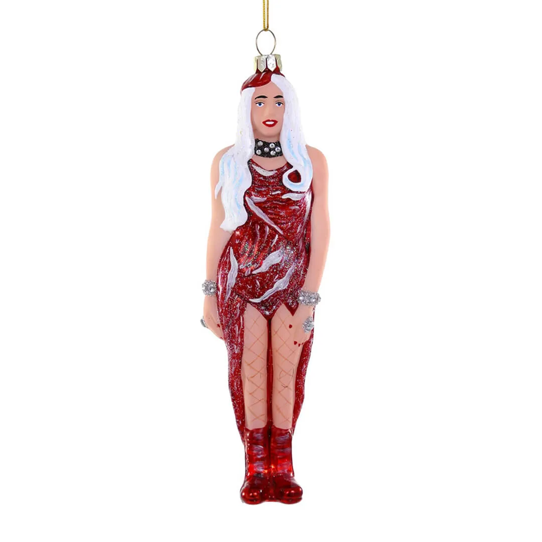 Lady Gaga The Meat Dress Ornament 7"