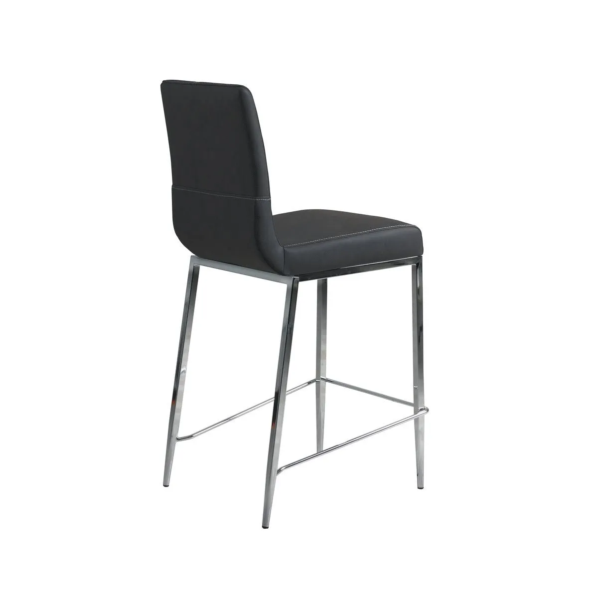 Latte Black Counter-Height Chair - Set of 2