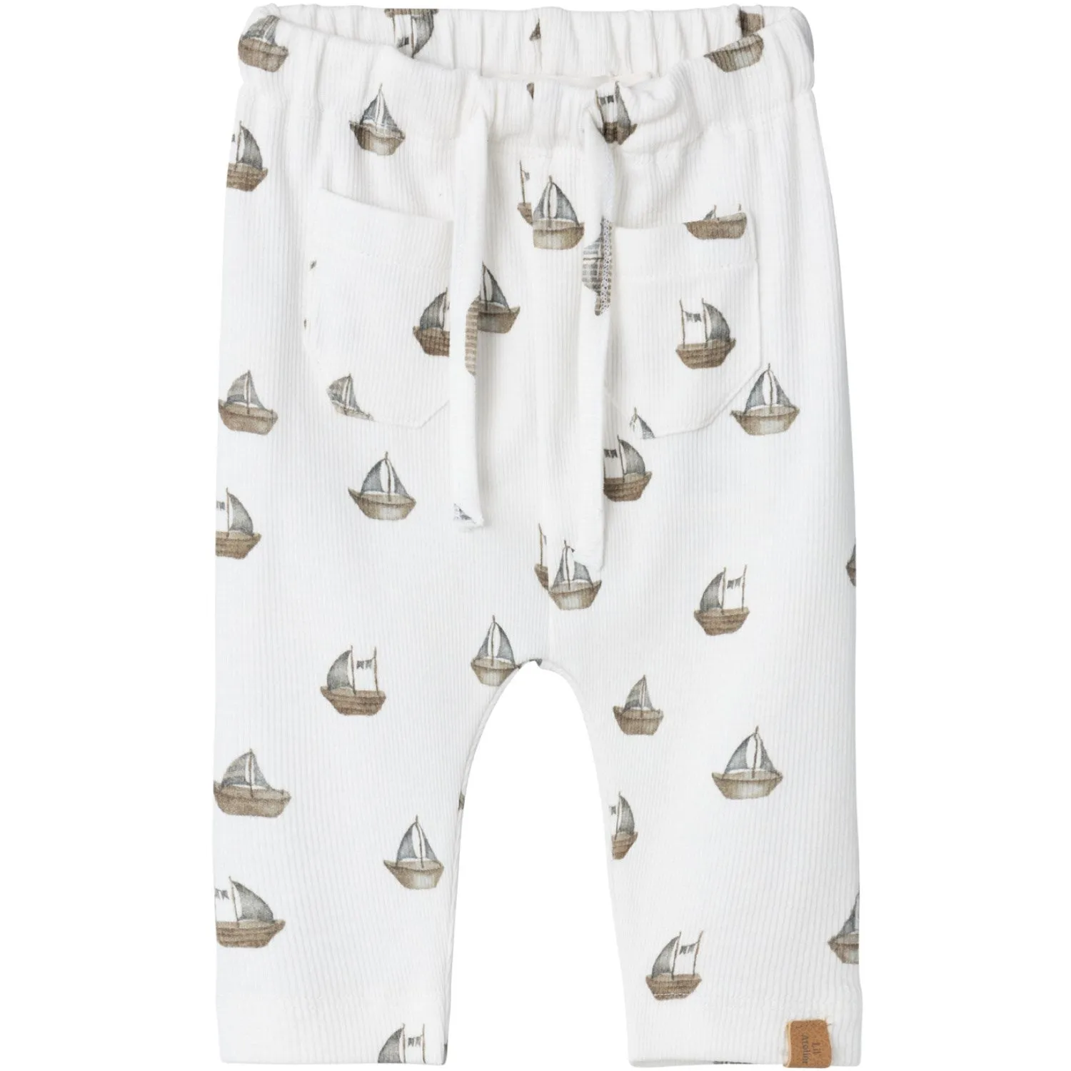 Lil'Atelier Coconut Milk Boat Gavo Loose Pants