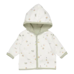 Little Dutch Baby Jacket Reversible | Sailors Bay White /Olive