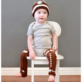 Little Fan Football Leg Warmers