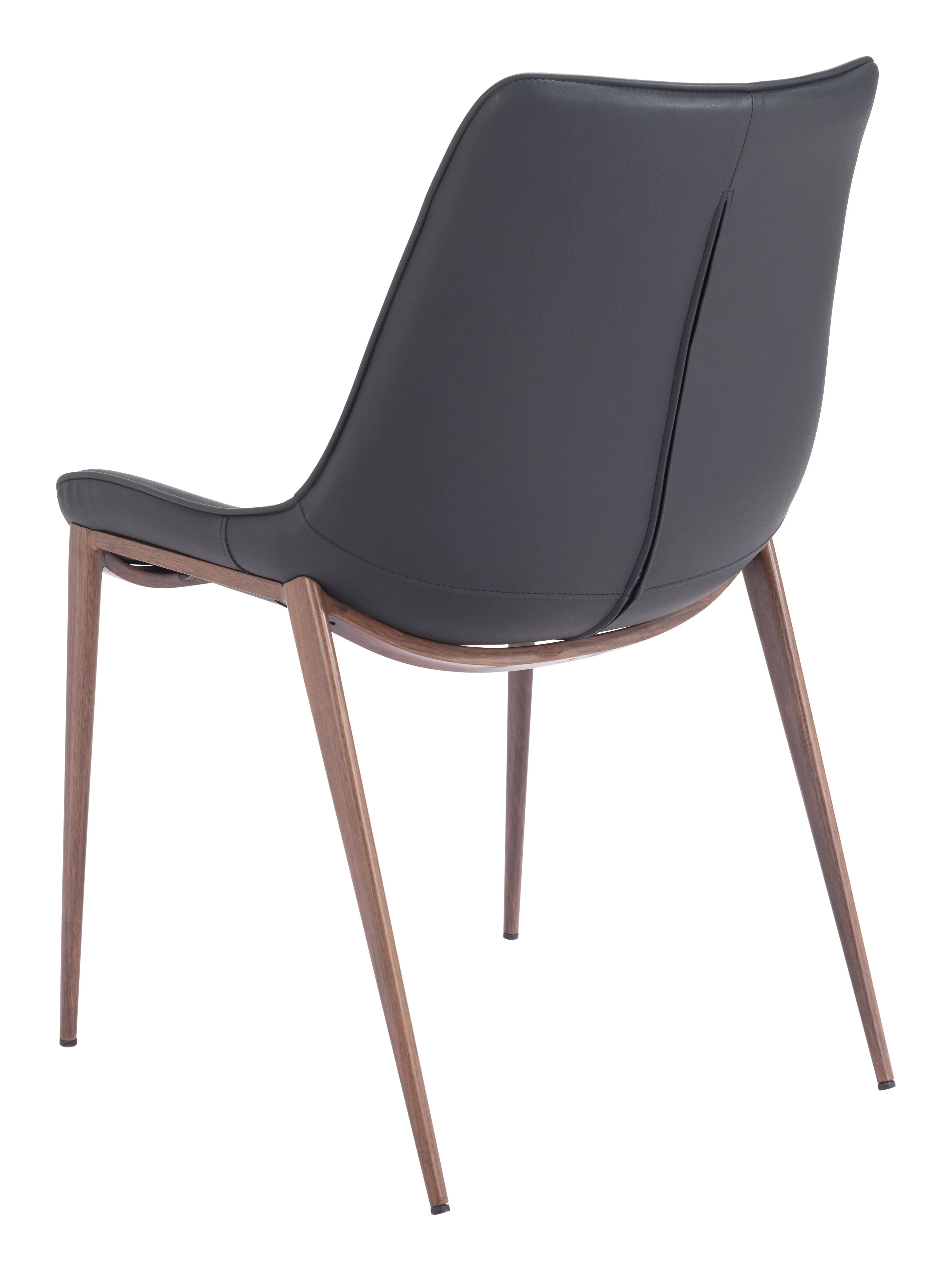 Magnus Dining Chair Black & Walnut