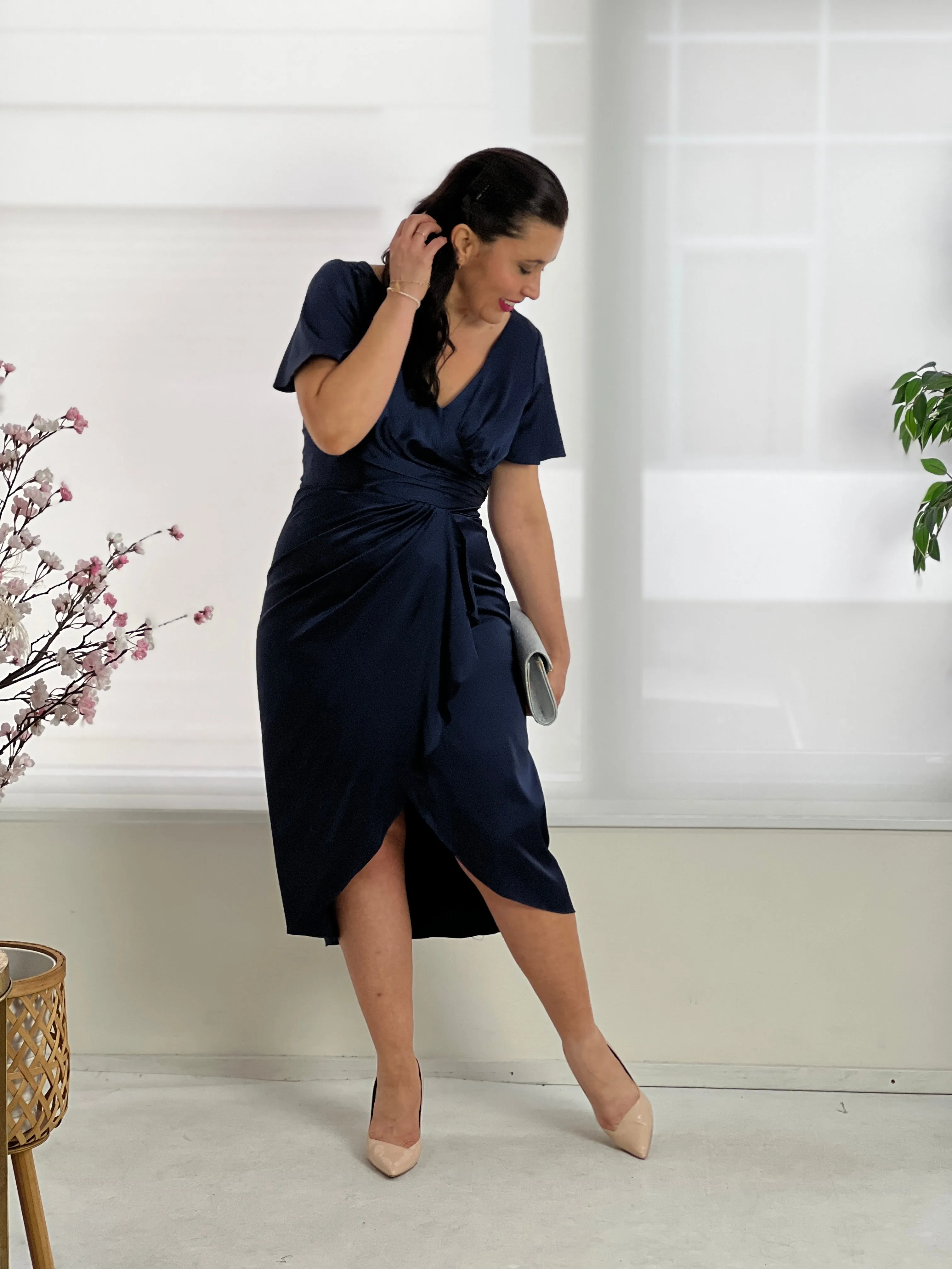 Mayla Navy Event Dress