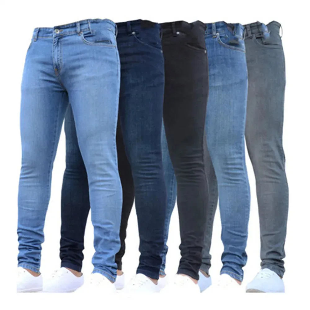 Men Skinny Jeans Pants^