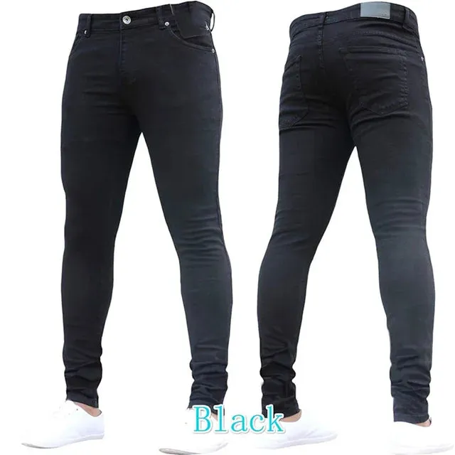 Men Skinny Jeans Pants^