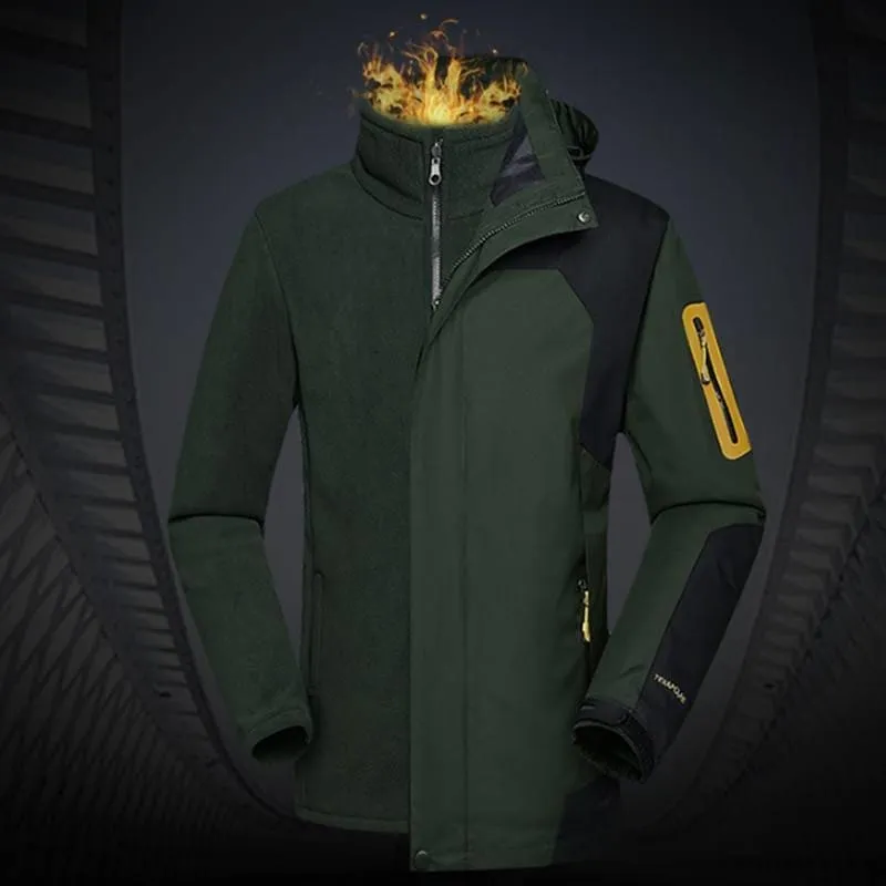 Men Winter Warm 3in1 Jacket