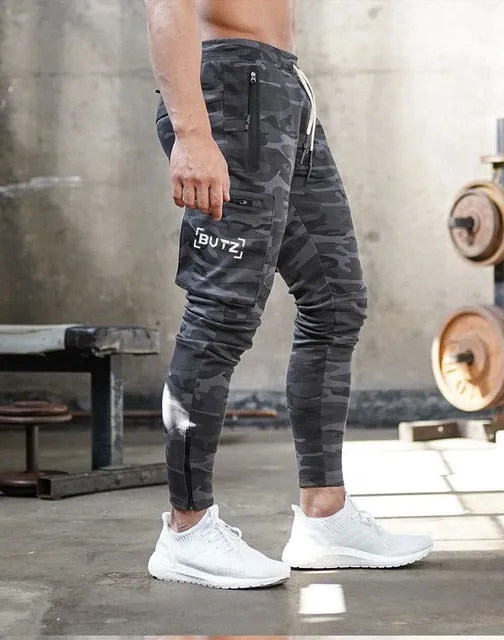 Men's Jogging Sweatpants Cotton Camouflage Fashion