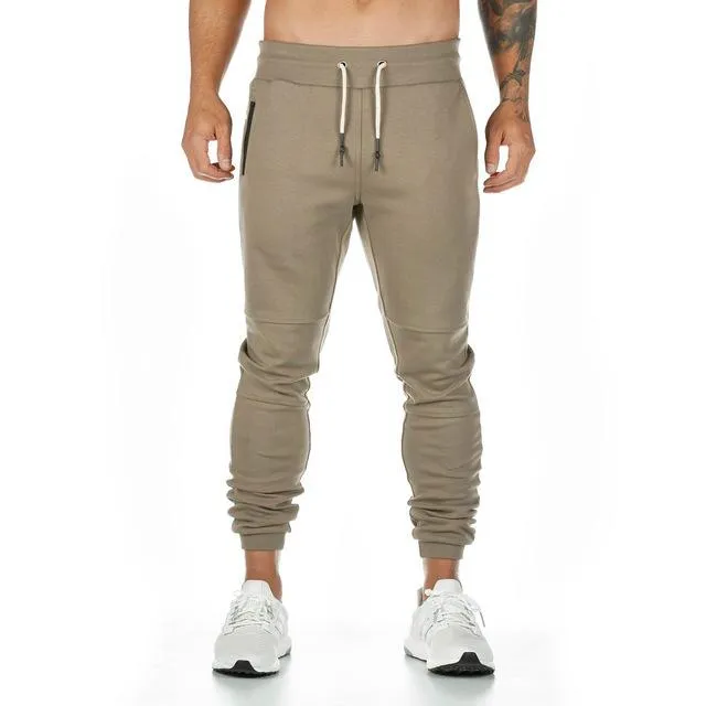 Men's Sweatpants with Towel Loop and Cell/Mobile Phone Pocket