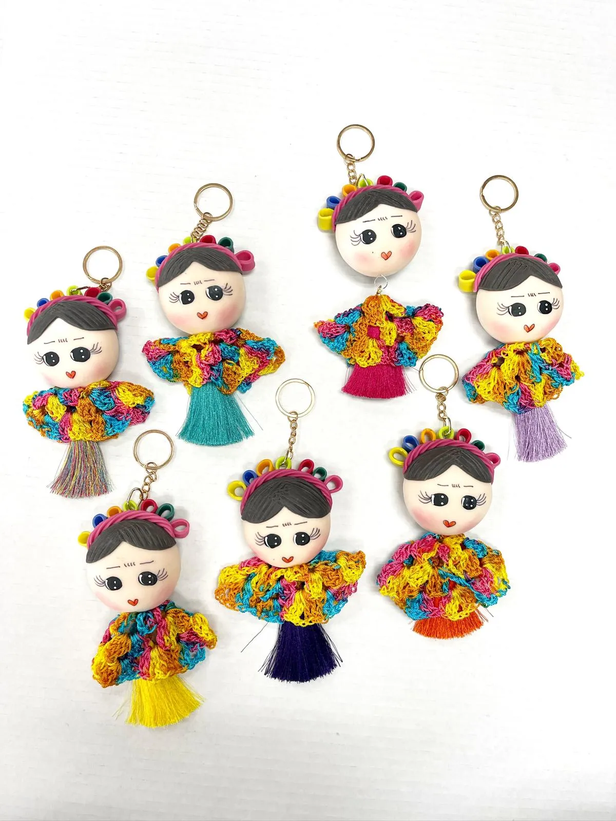 Mexican Doll Keychain