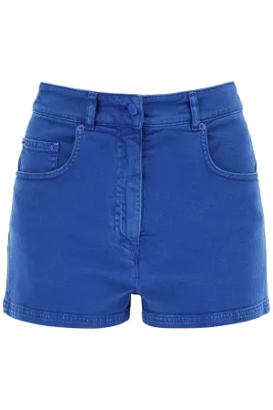 Moschino garment dyed denim shorts