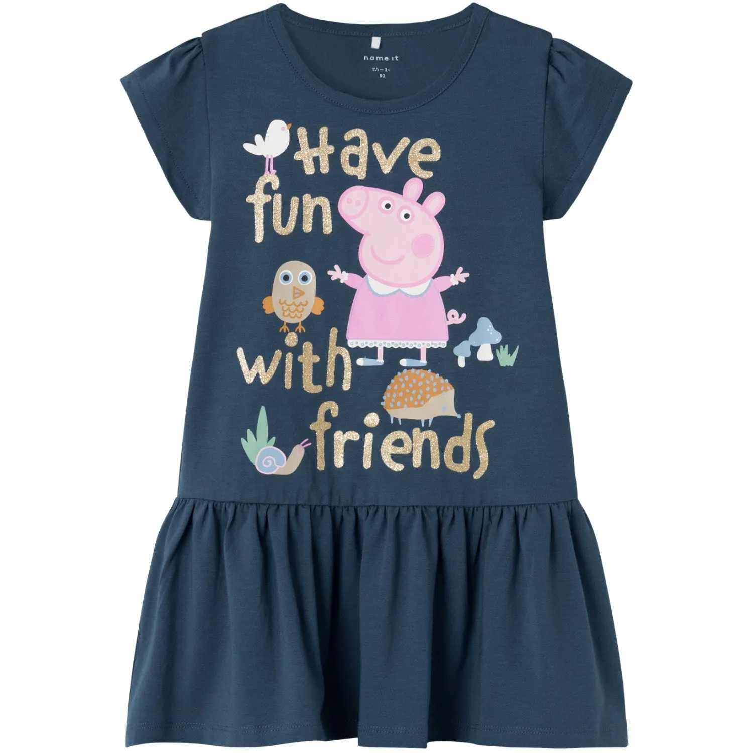 Name It Dark Denim Jassa Peppa Pig Dress