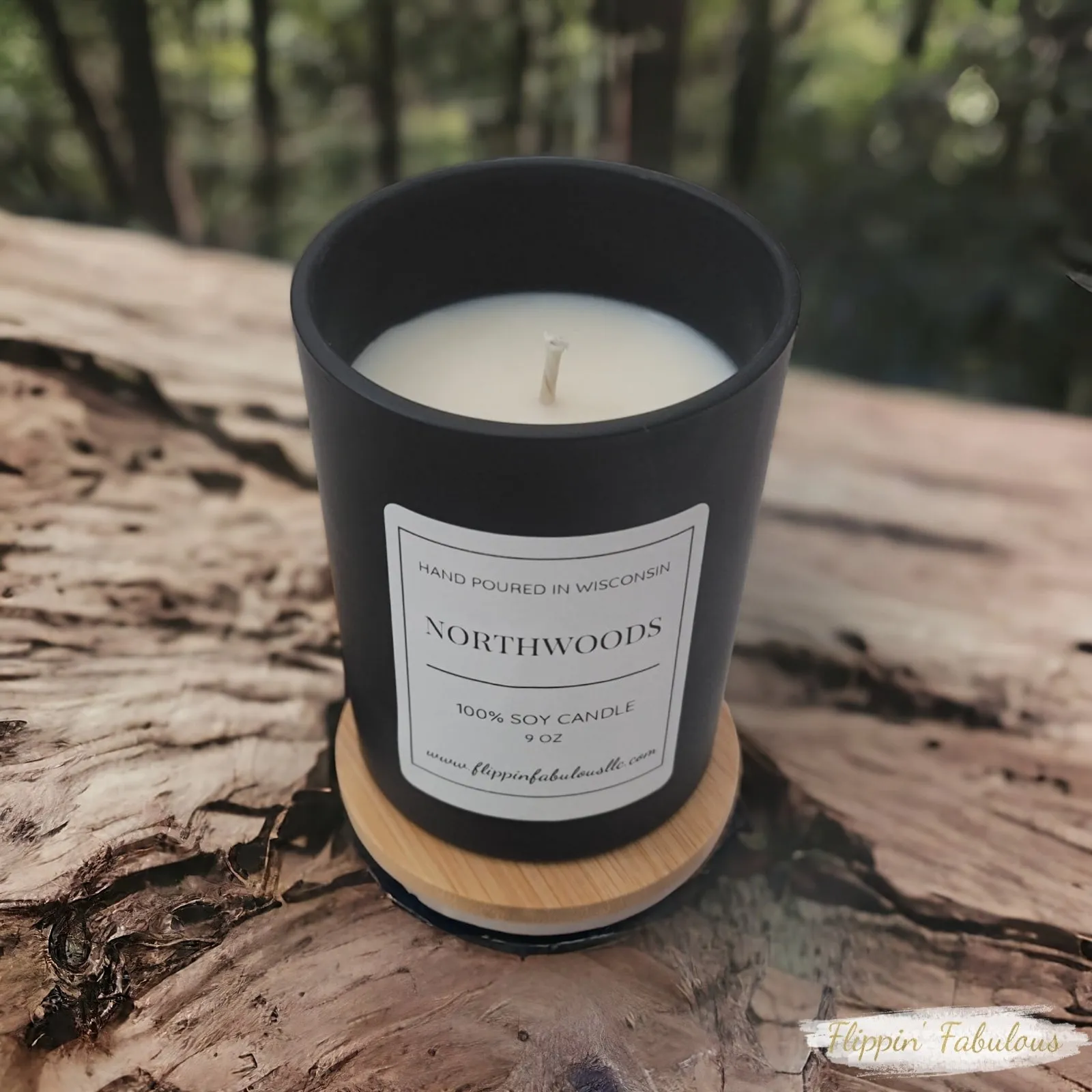 Northwoods Soy Wax Candle-Multiple Sizes Available