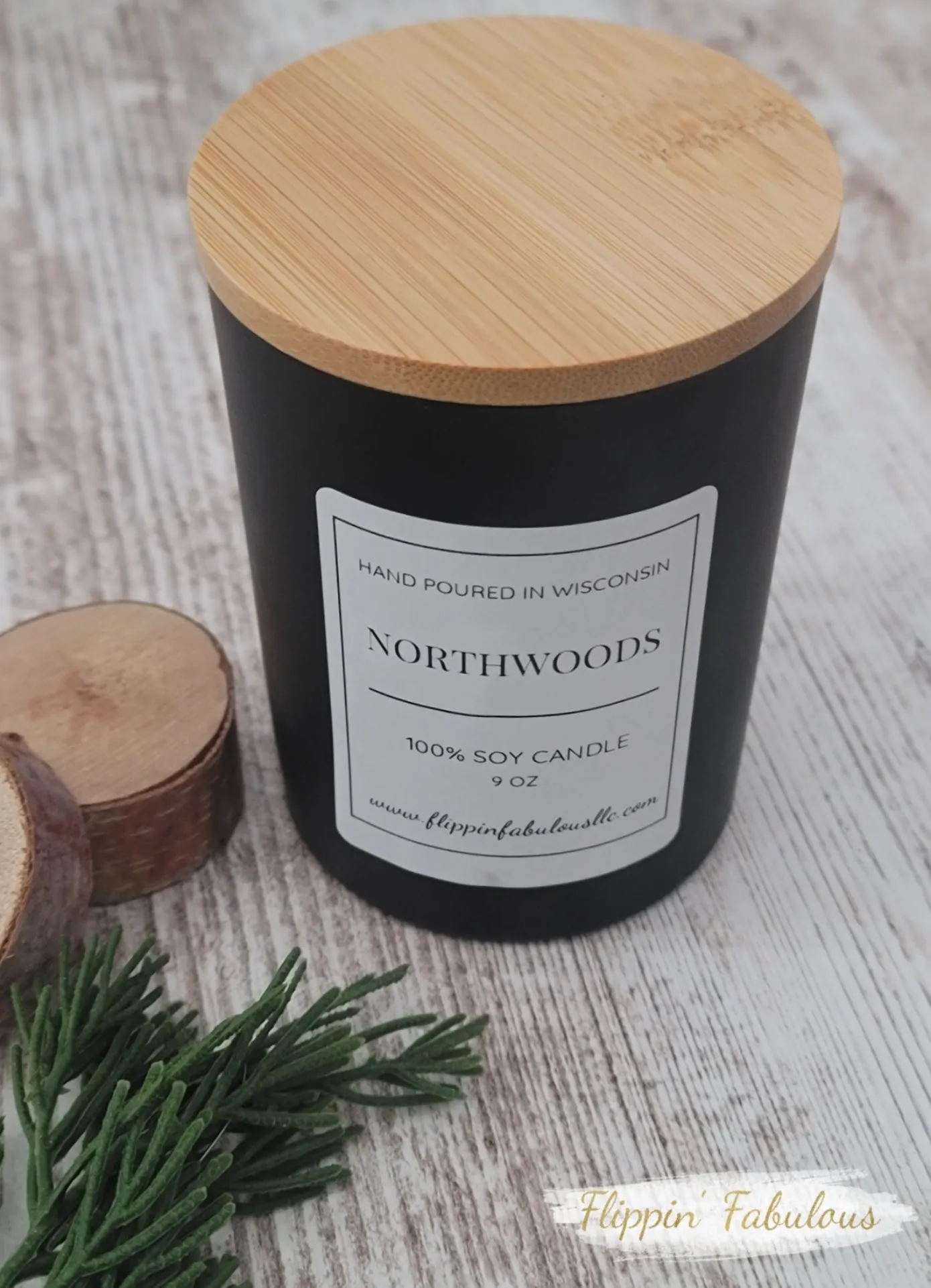 Northwoods Soy Wax Candle-Multiple Sizes Available