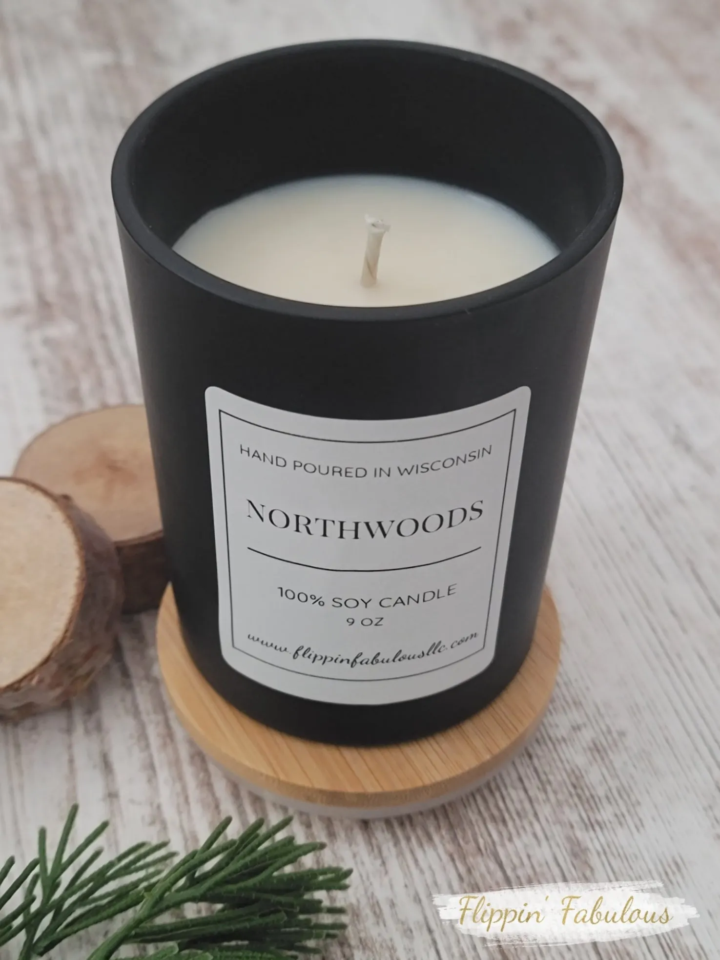 Northwoods Soy Wax Candle-Multiple Sizes Available