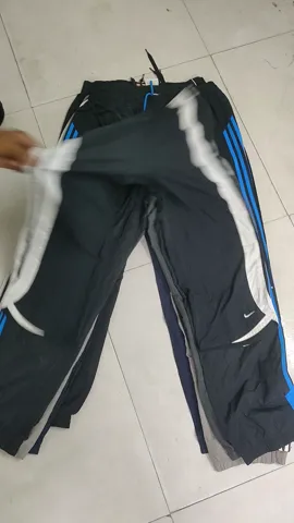 Nylon Branded Track Pants