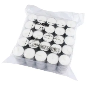 Olympia 8 Hour Tealights (Pack of 75) - GF449