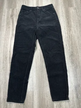 Pants Corduroy By Bdg In Black, Size: M